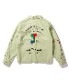 Lot No. TT14815-141 / Mid 1960s Style Cotton Vietnam Jacket VIETNAM MAP (MINT GREEN)