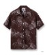 Lot No. DK39094 / DUKE KAHANAMOKU COTTON / LINEN HAWAIIAN SHIRT DUKE'S SHELL