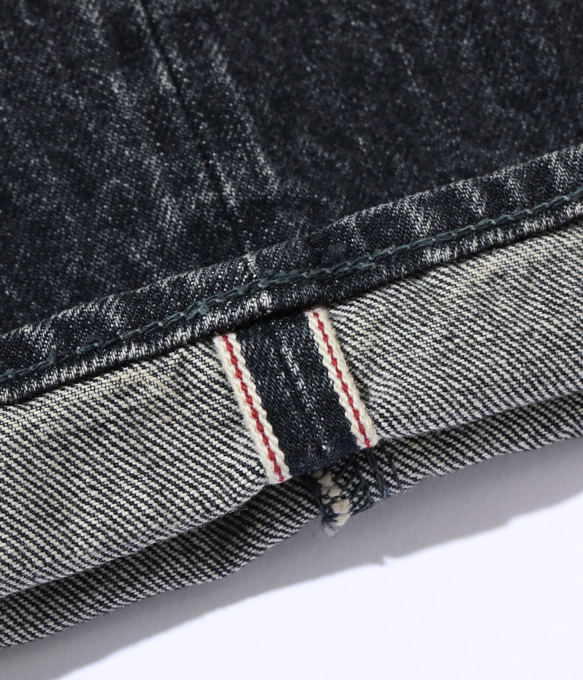 Lot No. SC42460H / 14.25oz. BLACK DENIM 1947 HARD WASH MODEL (REGULAR STRAIGHT)