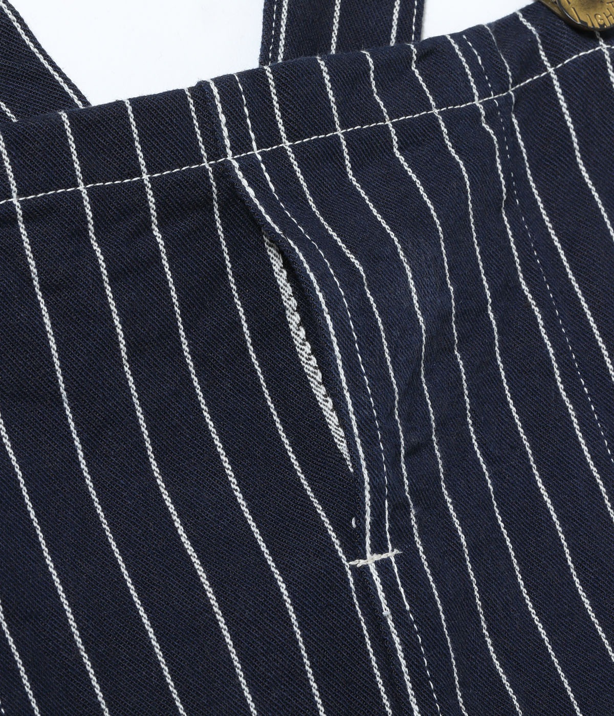 Lot No. HD42498 / HEADLIGHT 8oz. SPECIAL WOVEN STRIPE DENIM LOW BACK OVERALLS