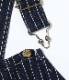 Lot No. HD42498 / HEADLIGHT 8oz. SPECIAL WOVEN STRIPE DENIM LOW BACK OVERALLS