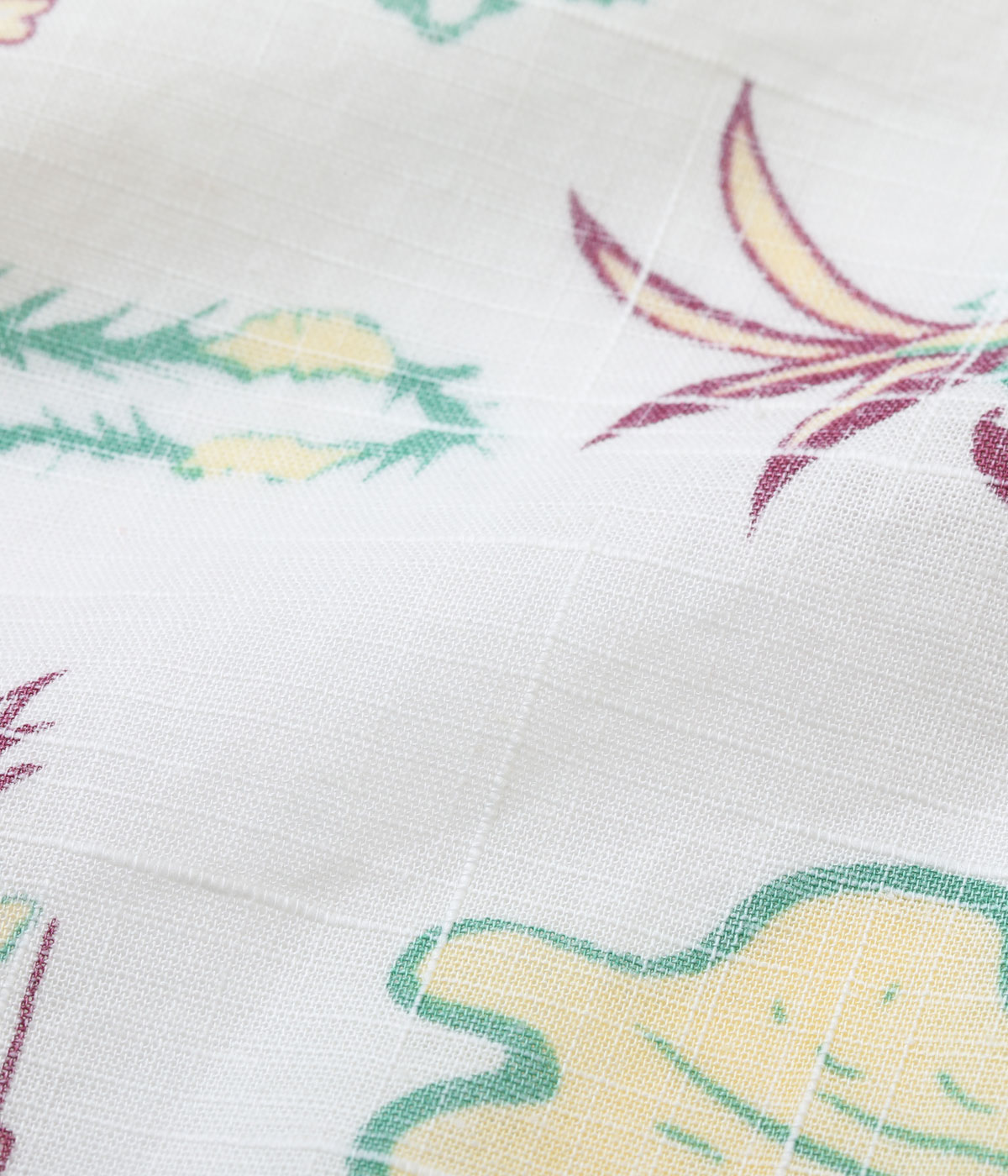 Lot No. SS39693 / COTTON LINEN SLUBYARN HAWAIIAN SHIRT ��STATE OF HAWAII��