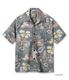 Lot No. SS39693 / COTTON LINEN SLUBYARN HAWAIIAN SHIRT ��STATE OF HAWAII��