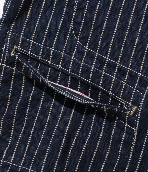 Lot No. SC12654 / 9oz. WABASH STRIPE WORK VEST