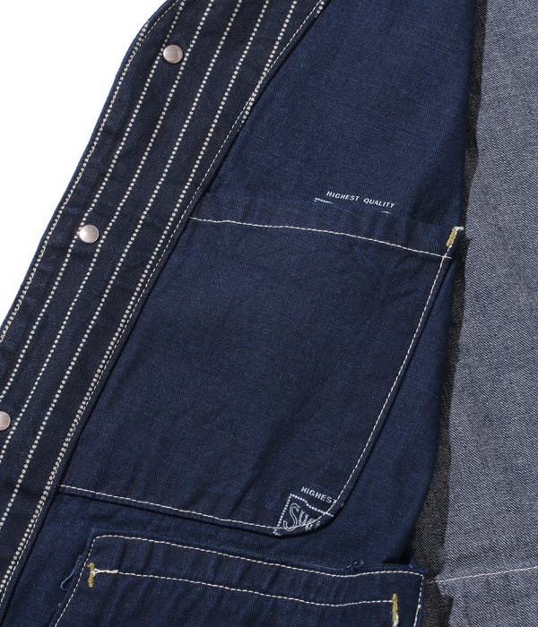 Lot No. SC12654 / 9oz. WABASH STRIPE WORK VEST