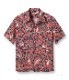 Lot No. SS38798 / RAYON HAWAIIAN SHIRT PALM BREEZING UP