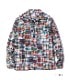 Lot No. SC29257 / INDIA MADRAS CHECK PATCHWORK OPEN SHIRT