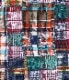 Lot No. SC29257 / INDIA MADRAS CHECK PATCHWORK OPEN SHIRT