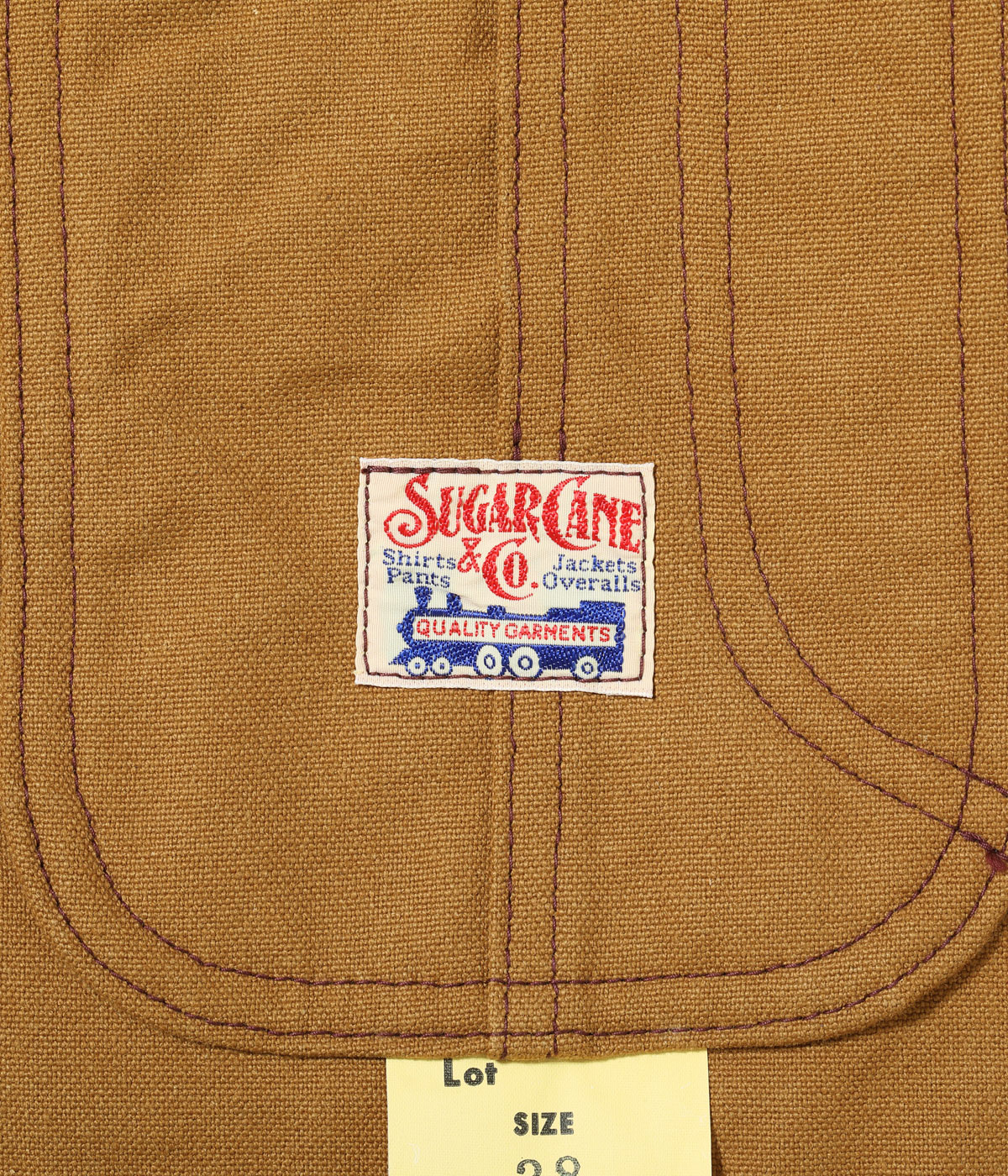 Lot No. SC15657 / 13oz. BROWN DUCK WORK COAT