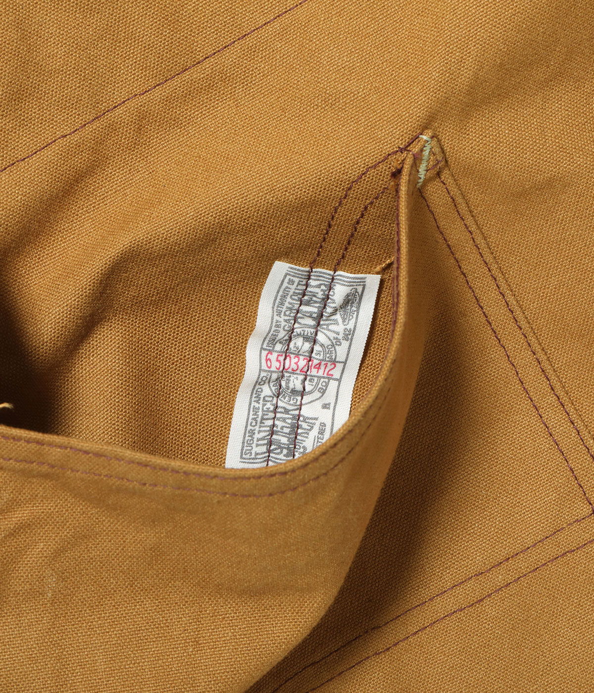 Lot No. SC15657 / 13oz. BROWN DUCK WORK COAT
