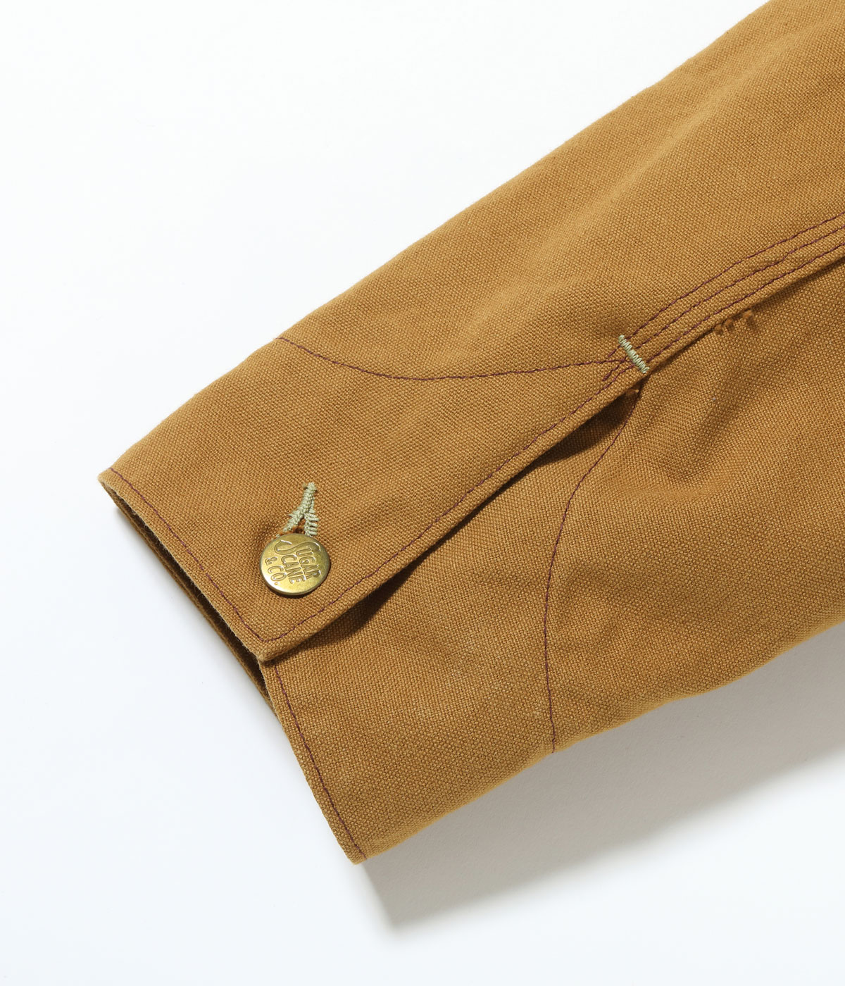 Lot No. SC15657 / 13oz. BROWN DUCK WORK COAT
