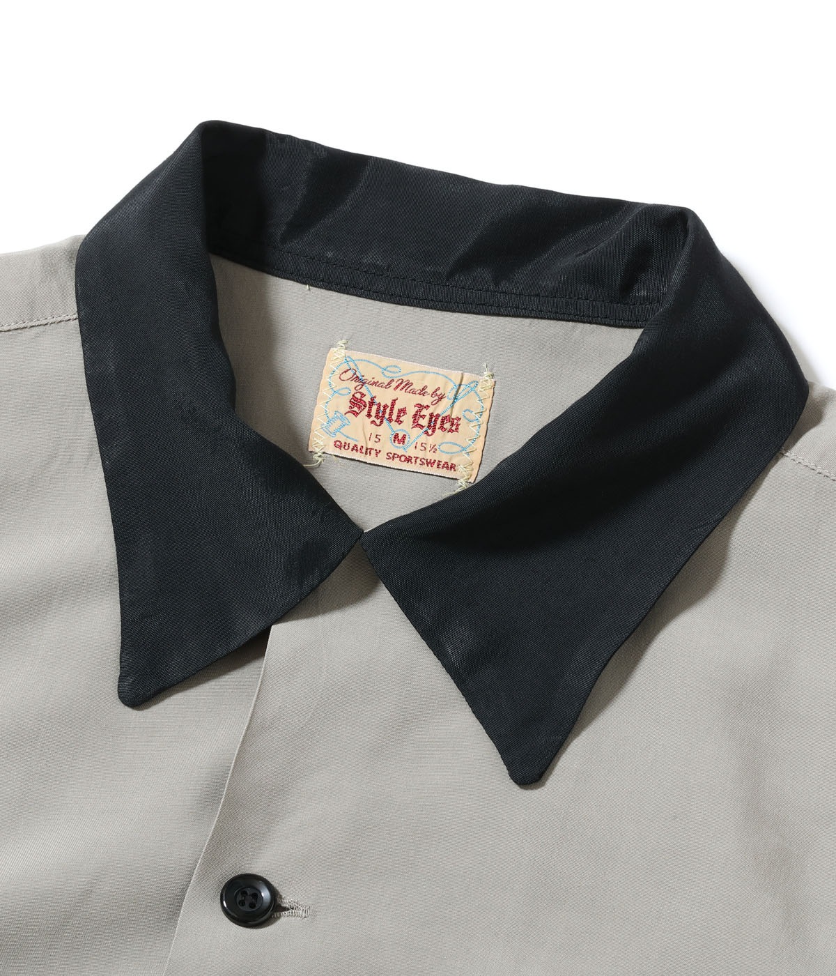 Lot No. SE39456 / RAYON BOWLING SHIRT PIPING