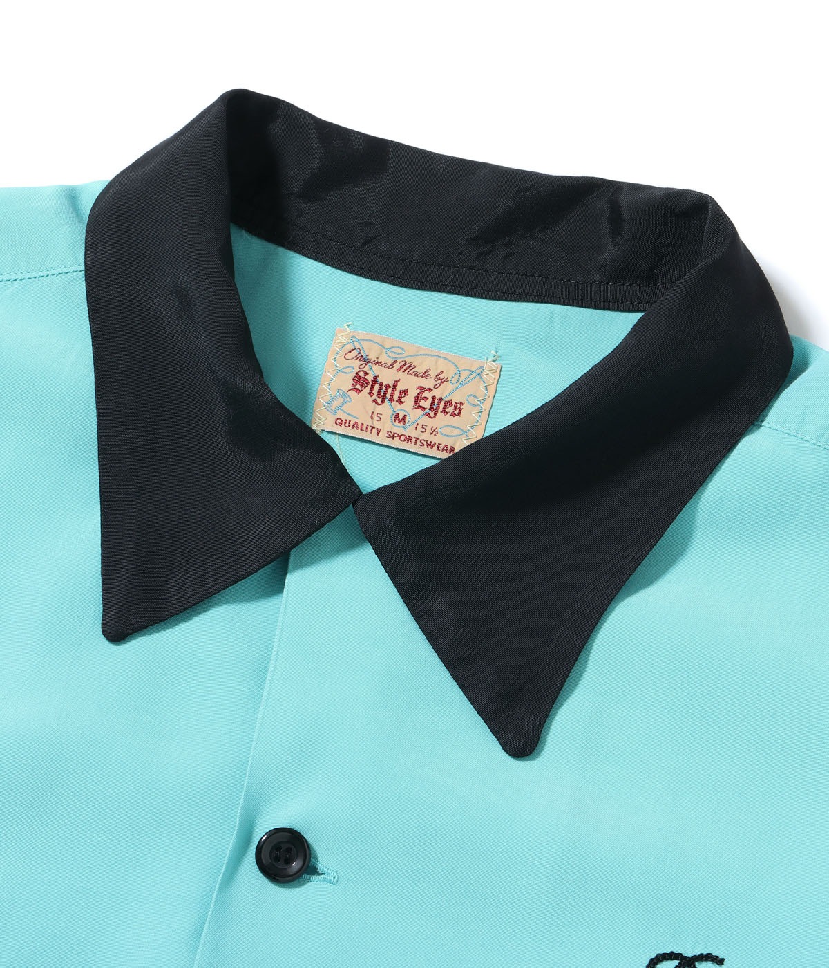 Lot No. SE39456 / RAYON BOWLING SHIRT PIPING