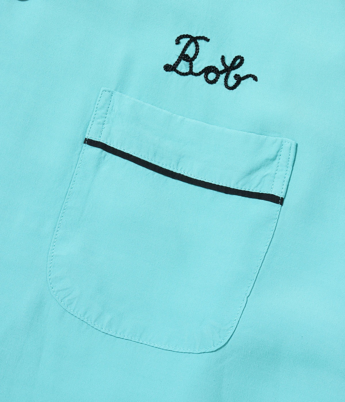 Lot No. SE39456 / RAYON BOWLING SHIRT PIPING