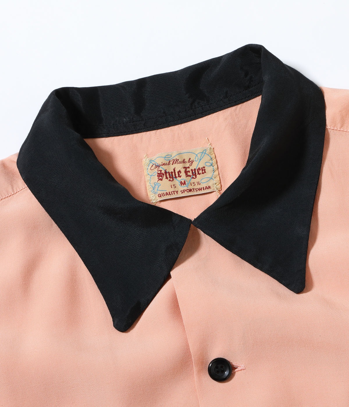Lot No. SE39456 / RAYON BOWLING SHIRT PIPING