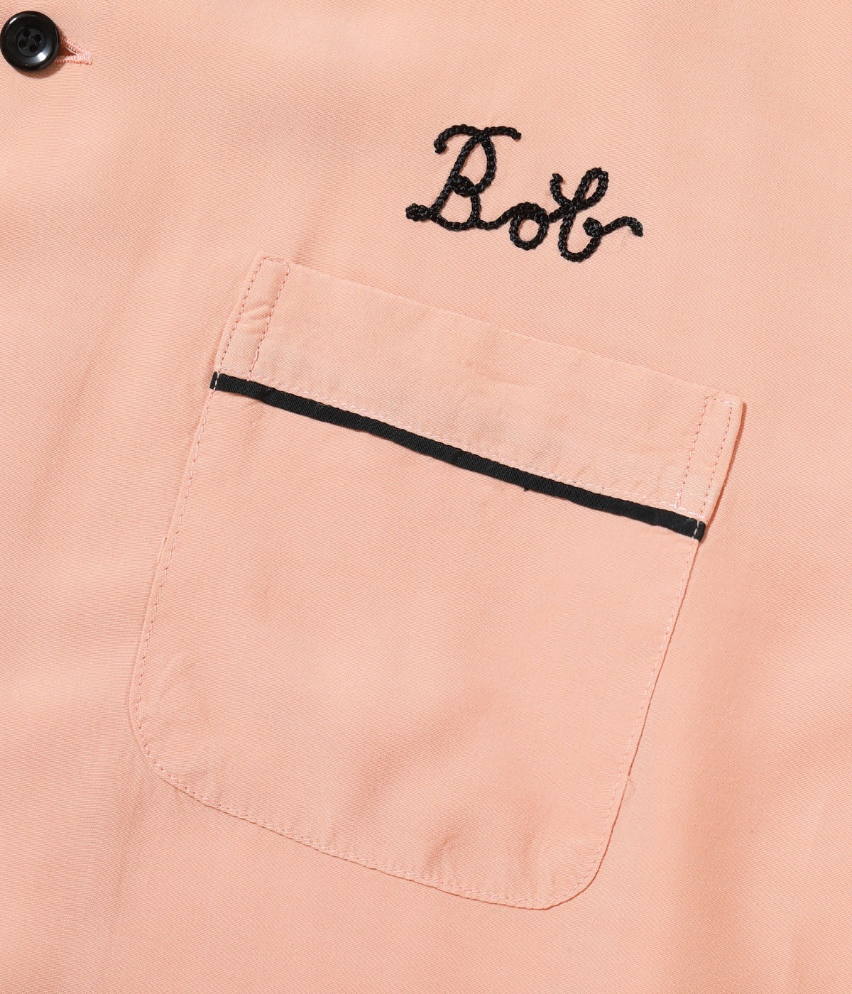 Lot No. SE39456 / RAYON BOWLING SHIRT PIPING