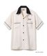 Lot No. SE39456 / RAYON BOWLING SHIRT PIPING