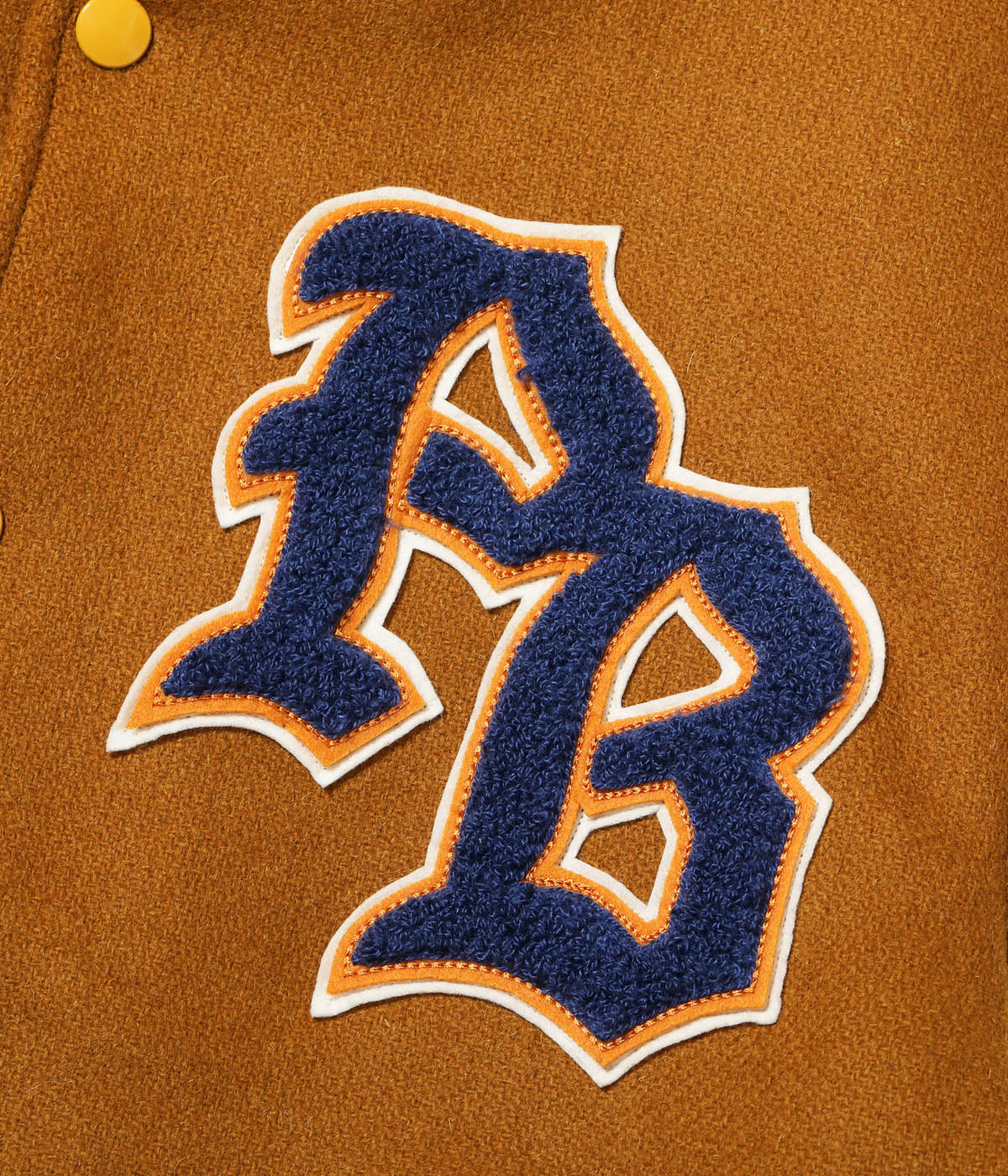 Lot No. WV15784-156 / 30oz. WOOL MELTON AWARD JACKET POLAR BEAR (GOLD)