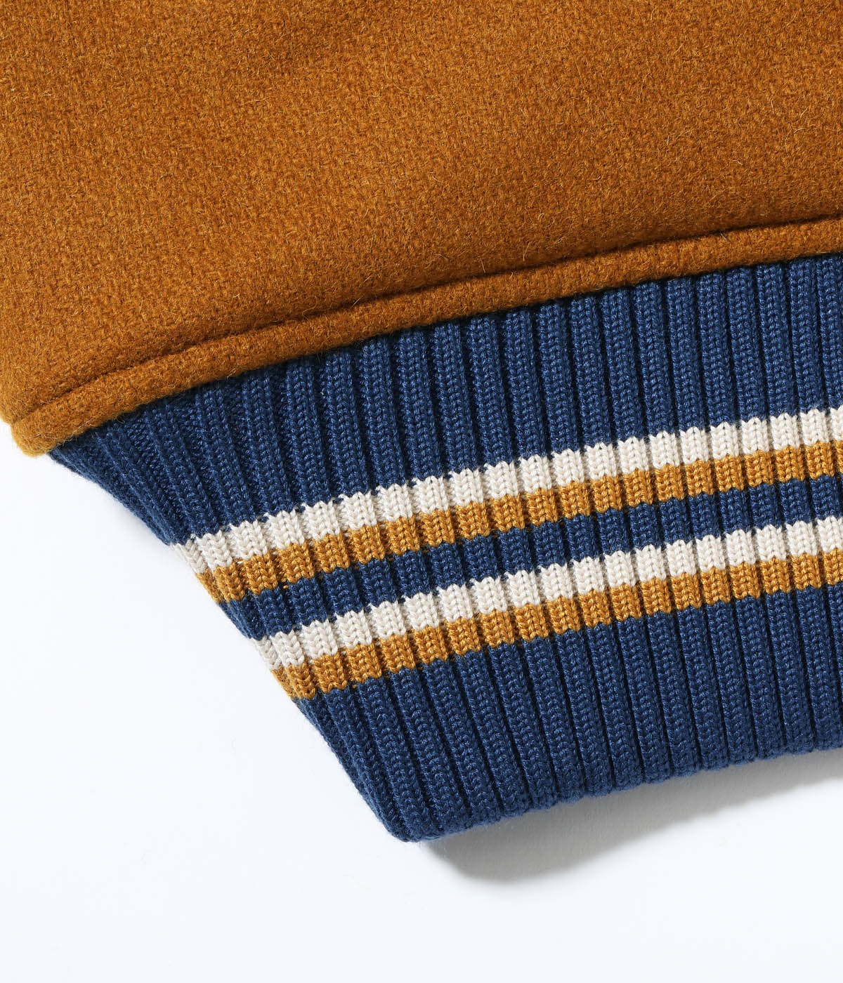 Lot No. WV15784-156 / 30oz. WOOL MELTON AWARD JACKET POLAR BEAR (GOLD)