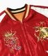 Lot No. TT15972-159 / Early 1950s Style Acetate Souvenir Jacket ��BLACK EAGLE�� �� ��DRAGON HEAD��