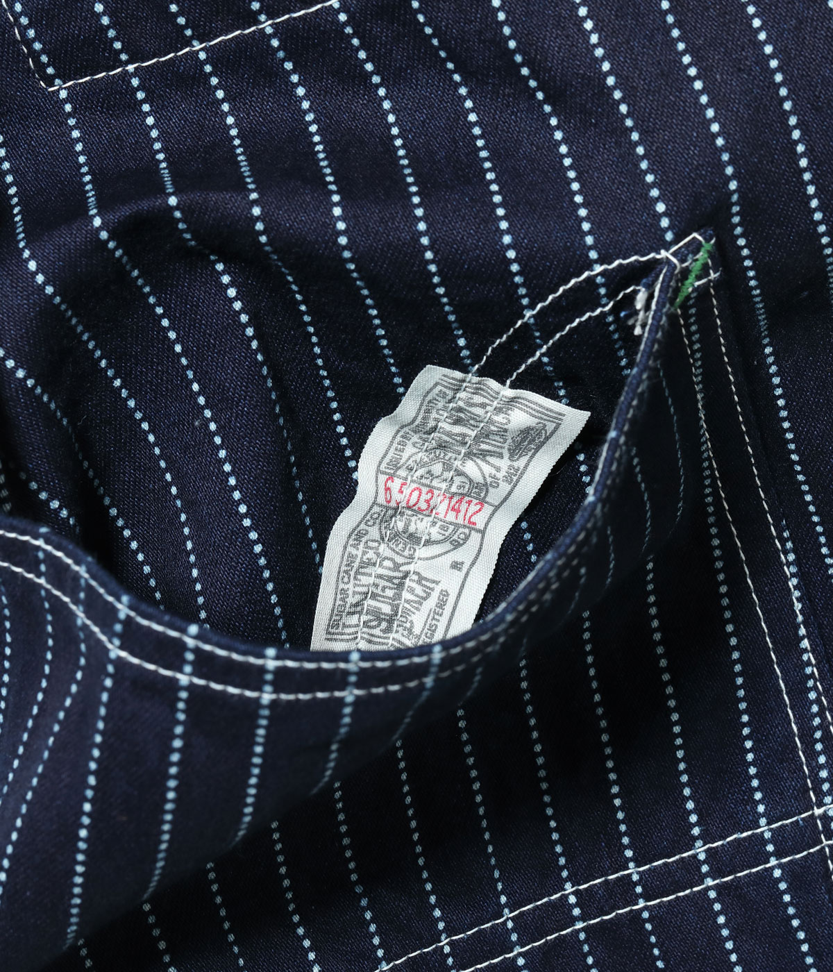 Lot No. SC15658 / 9oz. WABASH STRIPE WORK COAT