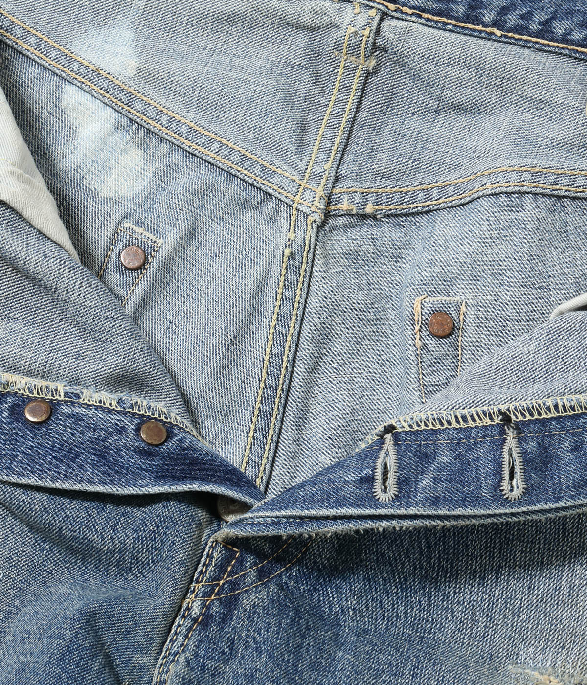 Lot No. SC41947SR / 14.25oz. DENIM 1947 REMAKE AGED MODEL (REGULAR STRAIGHT)