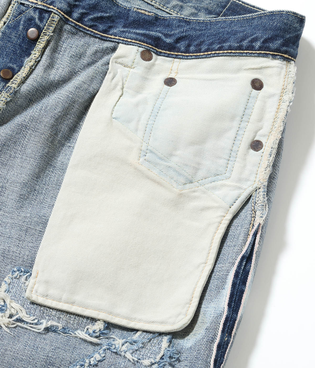 Lot No. SC41947SR / 14.25oz. DENIM 1947 REMAKE AGED MODEL (REGULAR STRAIGHT)