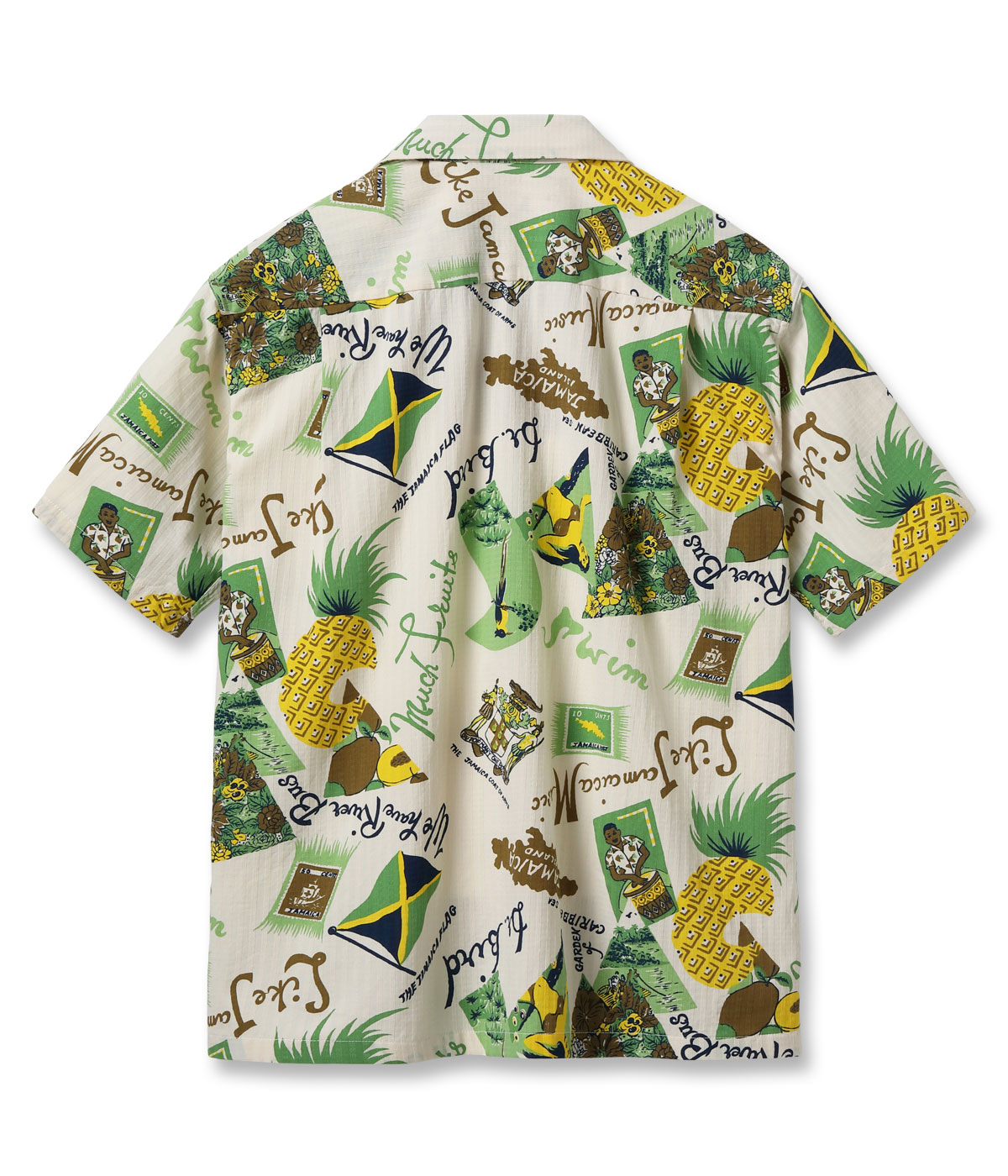 Lot No. SH39719 / DOBBY COTTON OPEN SHIRT ��JAMAICA��