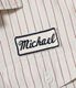 Lot No. SC39732 / COKE STRIPE WORK SHIRT with EMBROIDERED (SHORT SLEEVE)