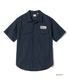 Lot No. SC39732 / COKE STRIPE WORK SHIRT with EMBROIDERED (SHORT SLEEVE)