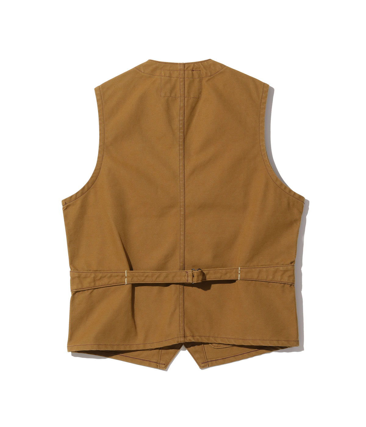 Lot No. SC14375 / 13oz. BROWN DUCK WORK VEST