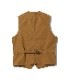 Lot No. SC14375 / 13oz. BROWN DUCK WORK VEST