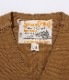 Lot No. SC14375 / 13oz. BROWN DUCK WORK VEST