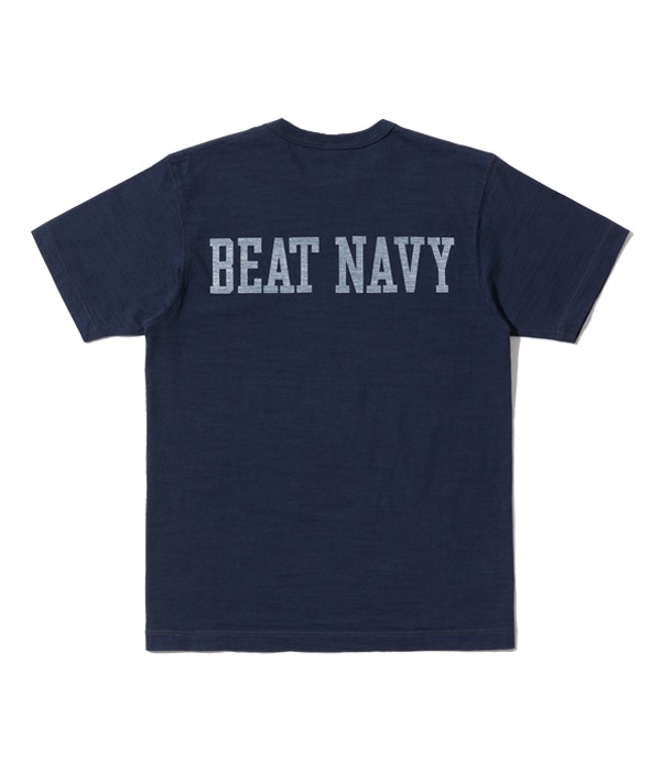 Lot No. BR79182 / BUZZ RICKSON'S SLUB YARN T-SHIRT "GO ARMY BEAT NAVY"