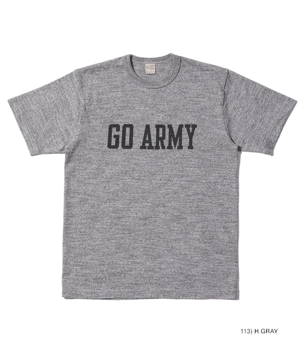 Lot No. BR79182 / BUZZ RICKSON'S SLUB YARN T-SHIRT "GO ARMY BEAT NAVY"