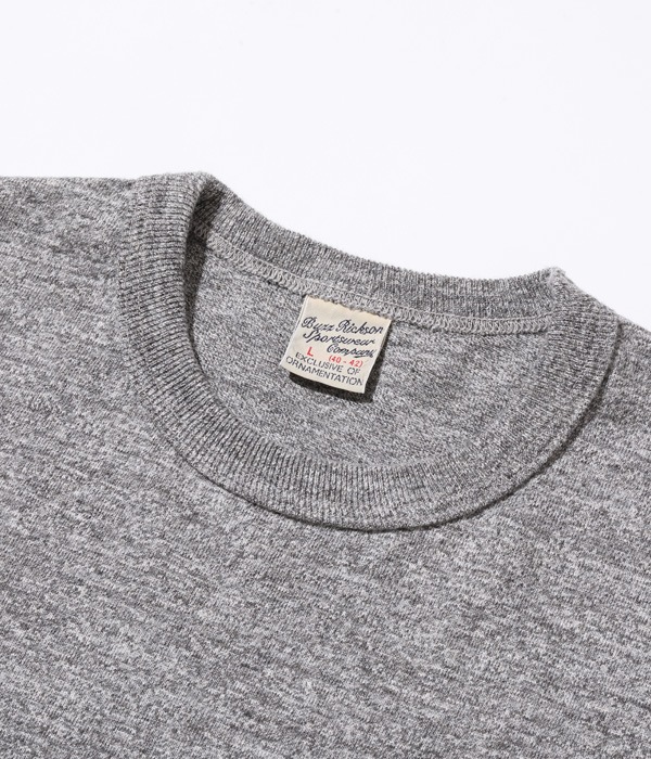 Lot No. BR79182 / BUZZ RICKSON'S SLUB YARN T-SHIRT "GO ARMY BEAT NAVY"