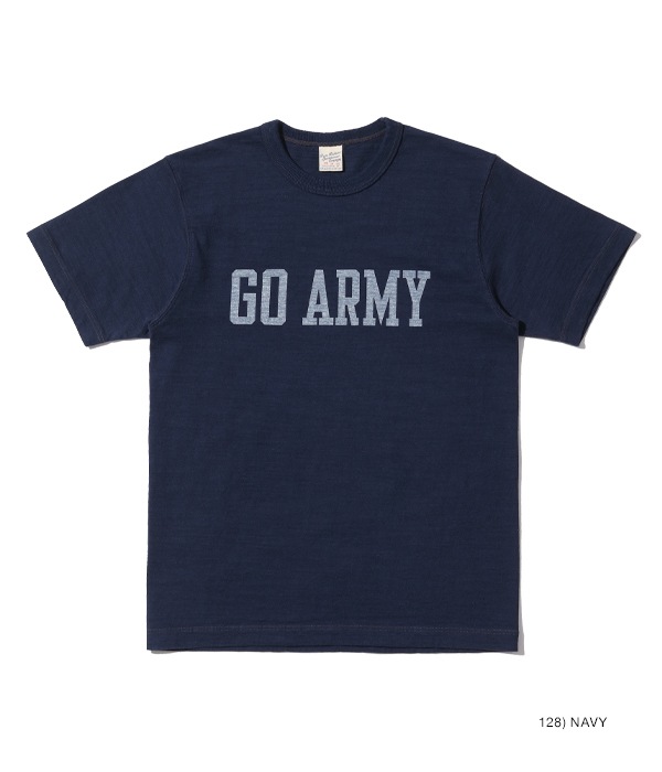 Lot No. BR79182 / BUZZ RICKSON'S SLUB YARN T-SHIRT "GO ARMY BEAT NAVY"