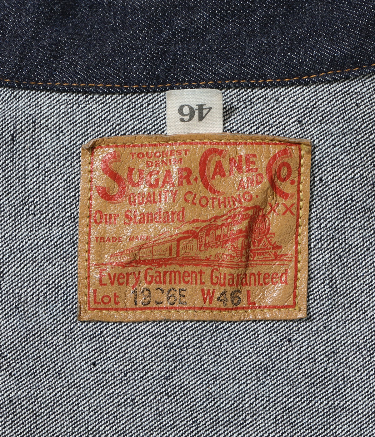 Lot No. SC11936T / 13oz. DENIM BLOUSE 1936 MODEL (T-BACK)