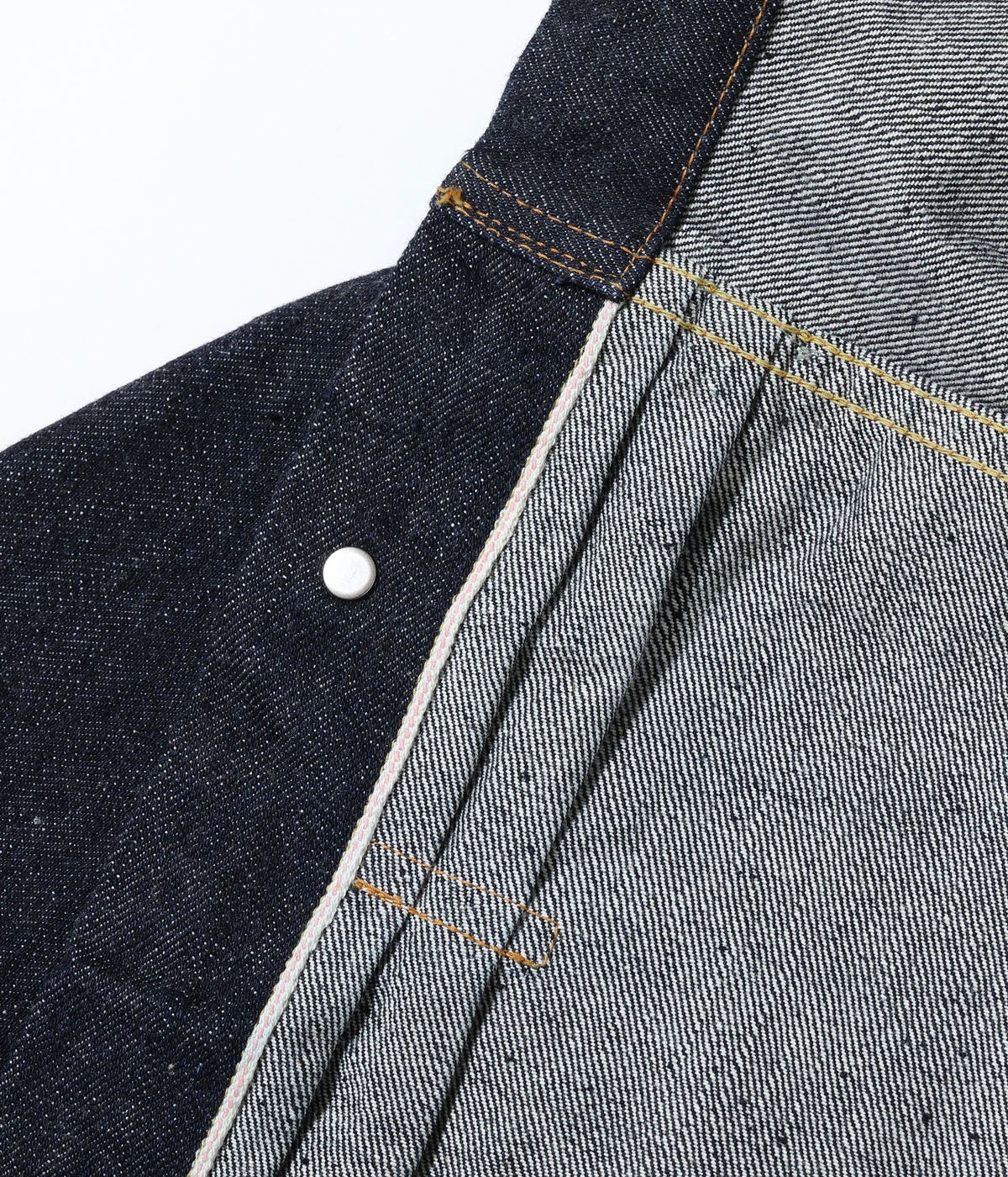 Lot No. SC11936T / 13oz. DENIM BLOUSE 1936 MODEL (T-BACK)