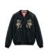 Lot No. TT15972-219 / Mid 1950s Style Acetate Souvenir Jacket ��WHITE DRAGON�� �� ��TIGER HEAD��