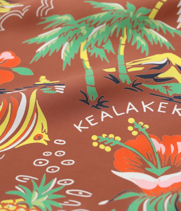 Lot No. SS38801 / RAYON HAWAIIAN SHIRT ��HALEKULANI��