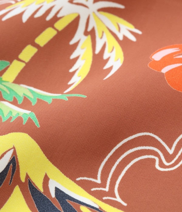 Lot No. SS38801 / RAYON HAWAIIAN SHIRT ��HALEKULANI��