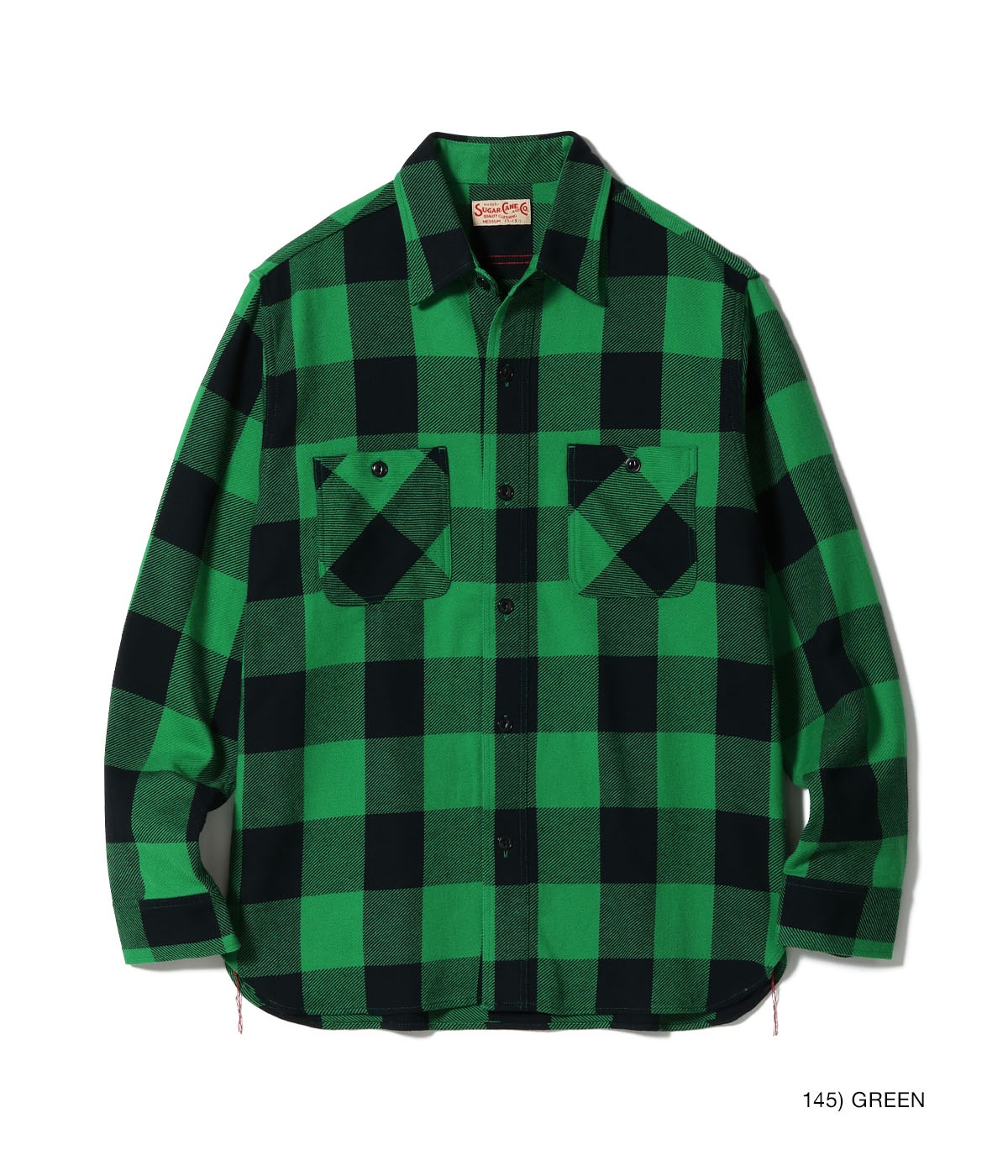 Lot No. SC29357 / TWILL CHECK WORK SHIRT