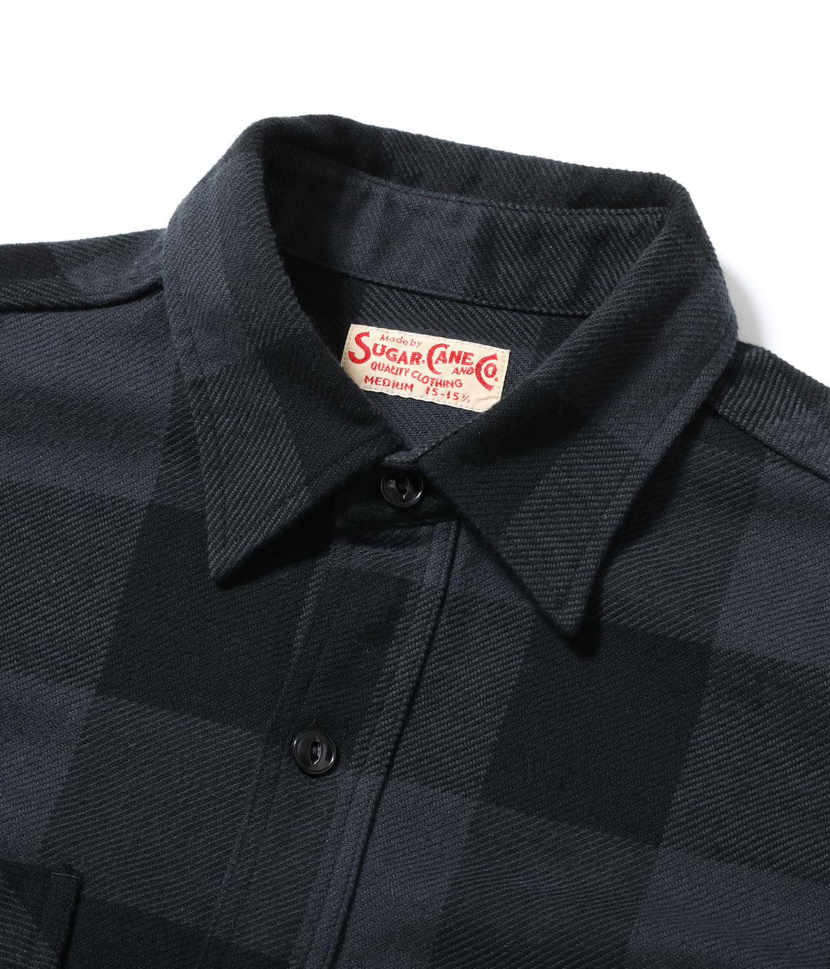 Lot No. SC29557 / TWILL CHECK WORK SHIRT