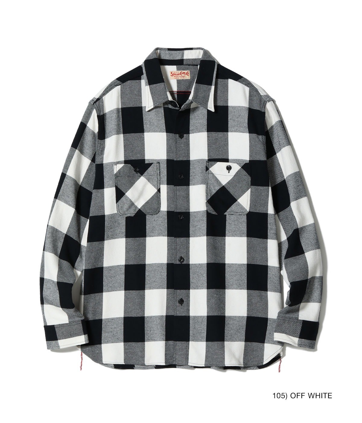 Lot No. SC29357 / TWILL CHECK WORK SHIRT