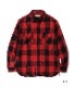 Lot No. SC29357 / TWILL CHECK WORK SHIRT