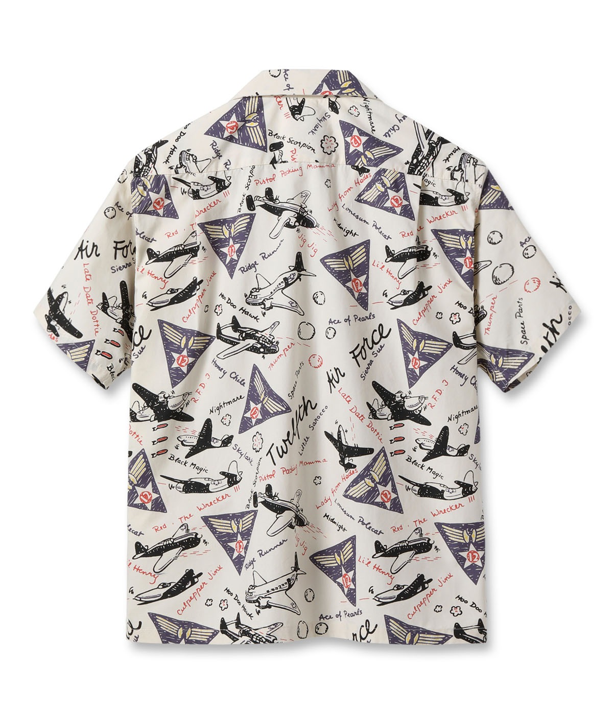 Lot No. BR39323 / TWELFTH AIR FORCE PRINT SHIRT