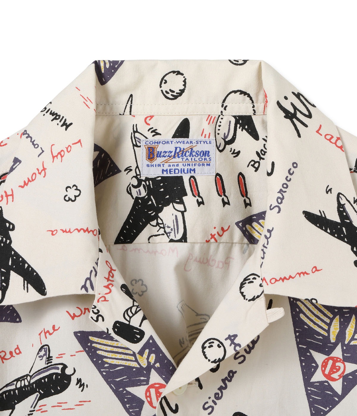 Lot No. BR39323 / TWELFTH AIR FORCE PRINT SHIRT