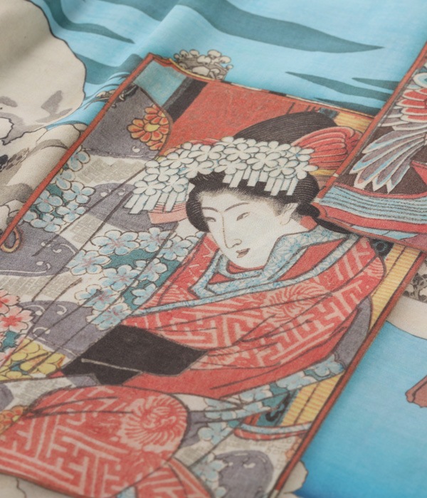 Lot No. SS39130 / SUN SURF   SPECIAL EDITION HIROSHIGE BLUE