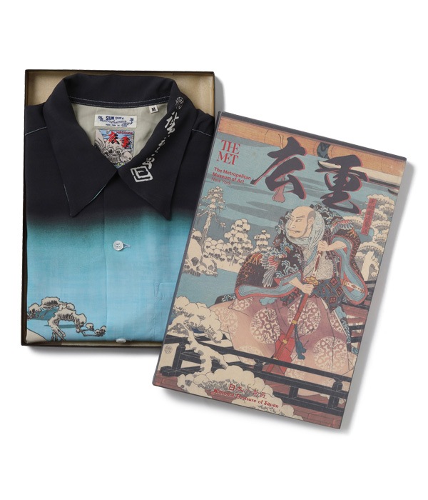 Lot No. SS39130 / SUN SURF   SPECIAL EDITION HIROSHIGE BLUE